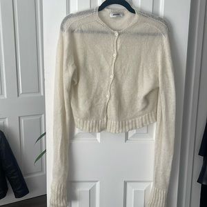 Guizio Cream cardigan